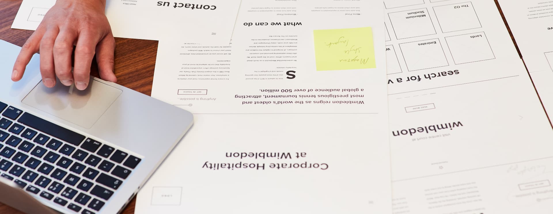 wireframing - Show+Tell